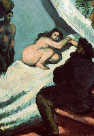 Cezanne, Detail from A Modern Olympia