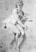 Boucher, Seated Nude