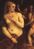 Titian, Detail from Venus With a Mirror